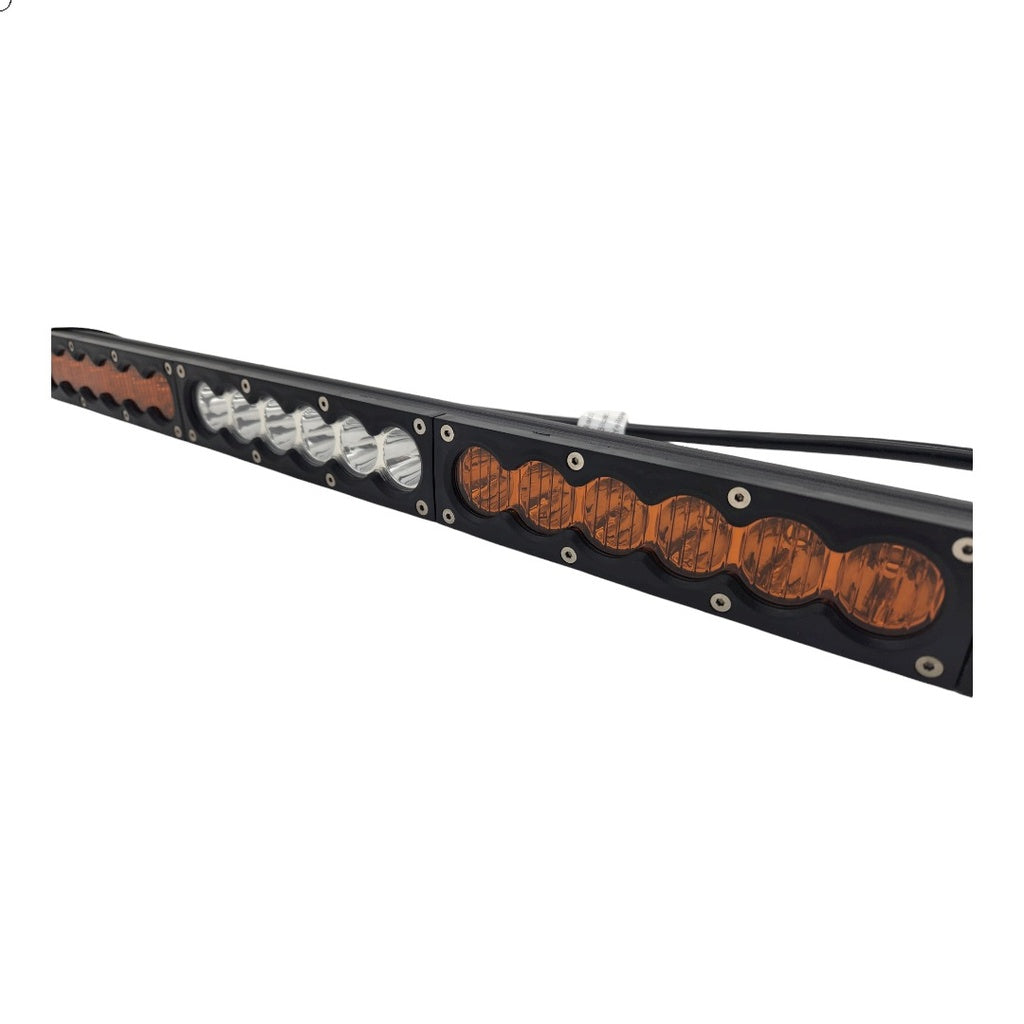 BARRA LED UNA FILA 19,2'' 90W CON PANTALLA AMBAR LED XTREME