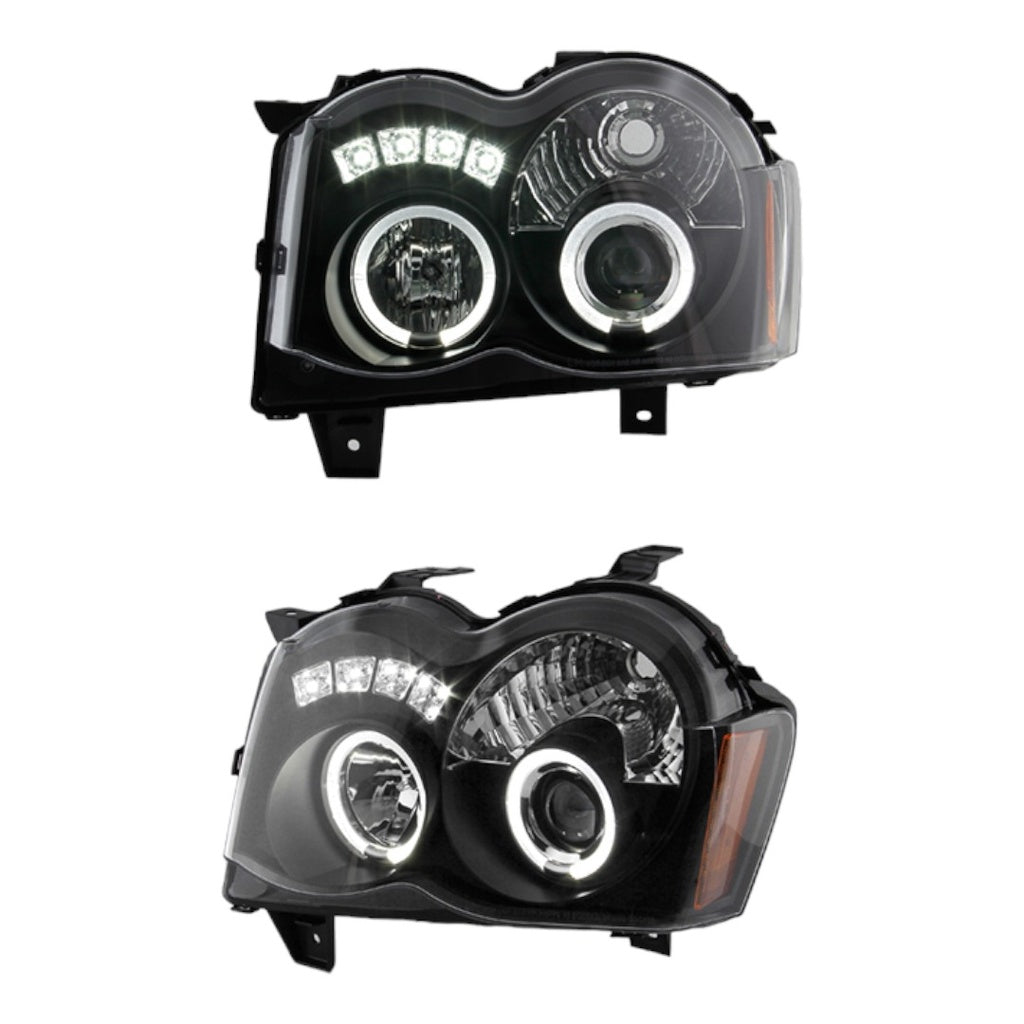 FARO PROYECTOR NEGRO SET GRAND CHEROKEE 08-10