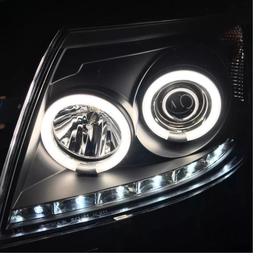 FARO PROYECTOR NEGRO SET HILUX 12-15