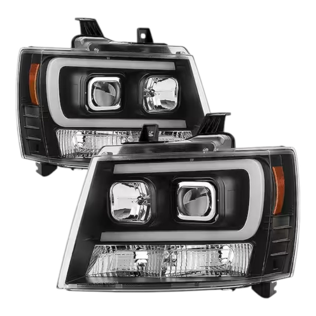 FARO PROYECTOR LED BAR SET NEGRO TAHOE / AVALANCHE 07-14