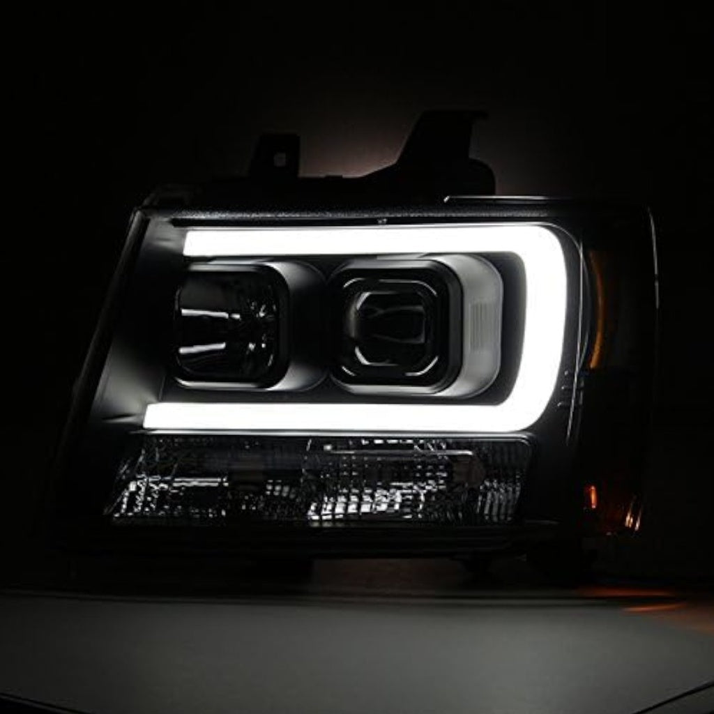 FARO PROYECTOR LED BAR SET NEGRO TAHOE / AVALANCHE 07-14