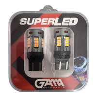 Thumbnail for BOMBILLO 7440 LED AMBAR T20 2835 1 CONT.
