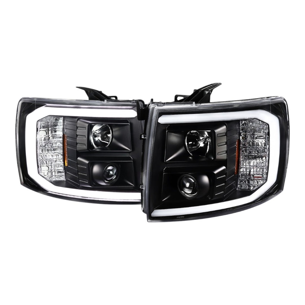 FARO PROYECTOR SET NEGRO SILVERADO 07-14