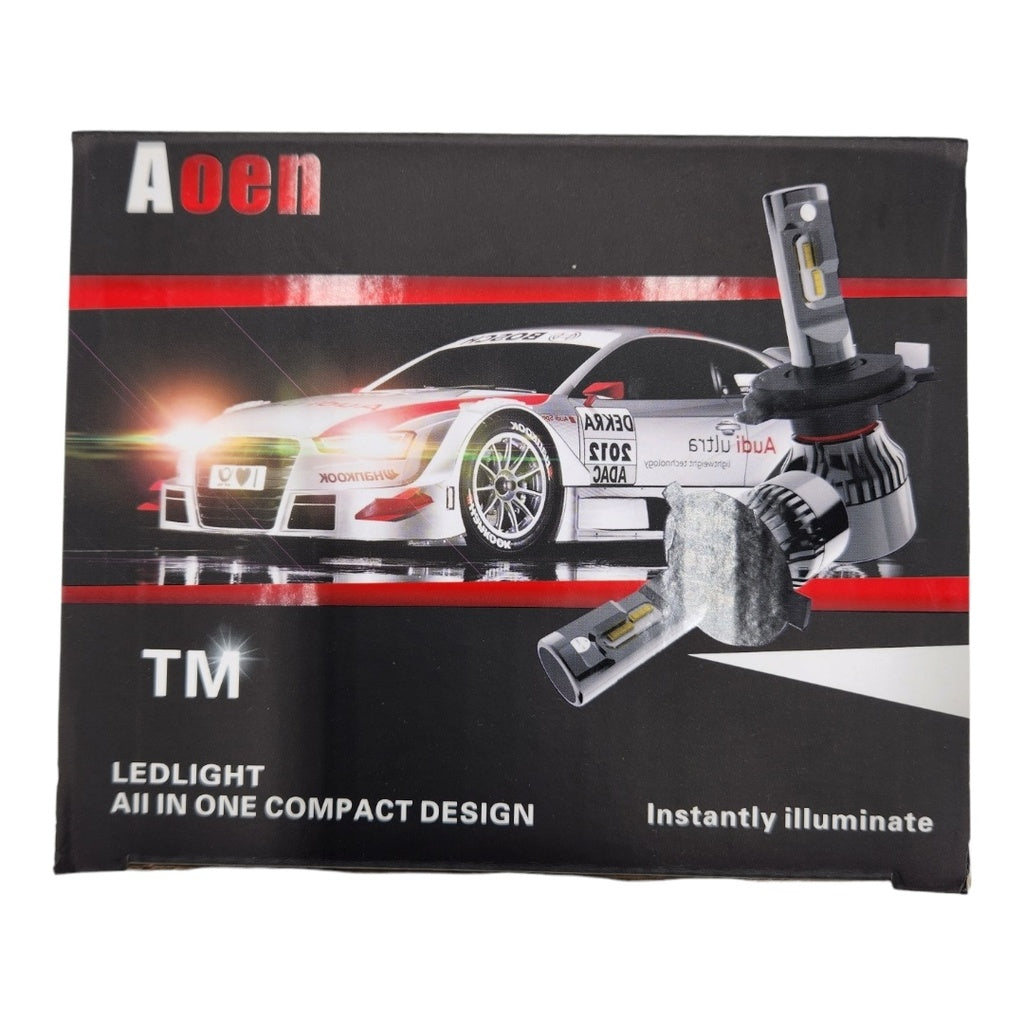 LUCES LED AONE CREE H7 6000K 10.000LUMENS