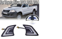 Thumbnail for LED DRL BLANCO+AZUL HILUX 12-15