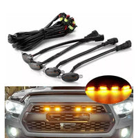 Thumbnail for LUCES LED PARRILLA AMBAR MICA AHUMADA KIT 4PZAS