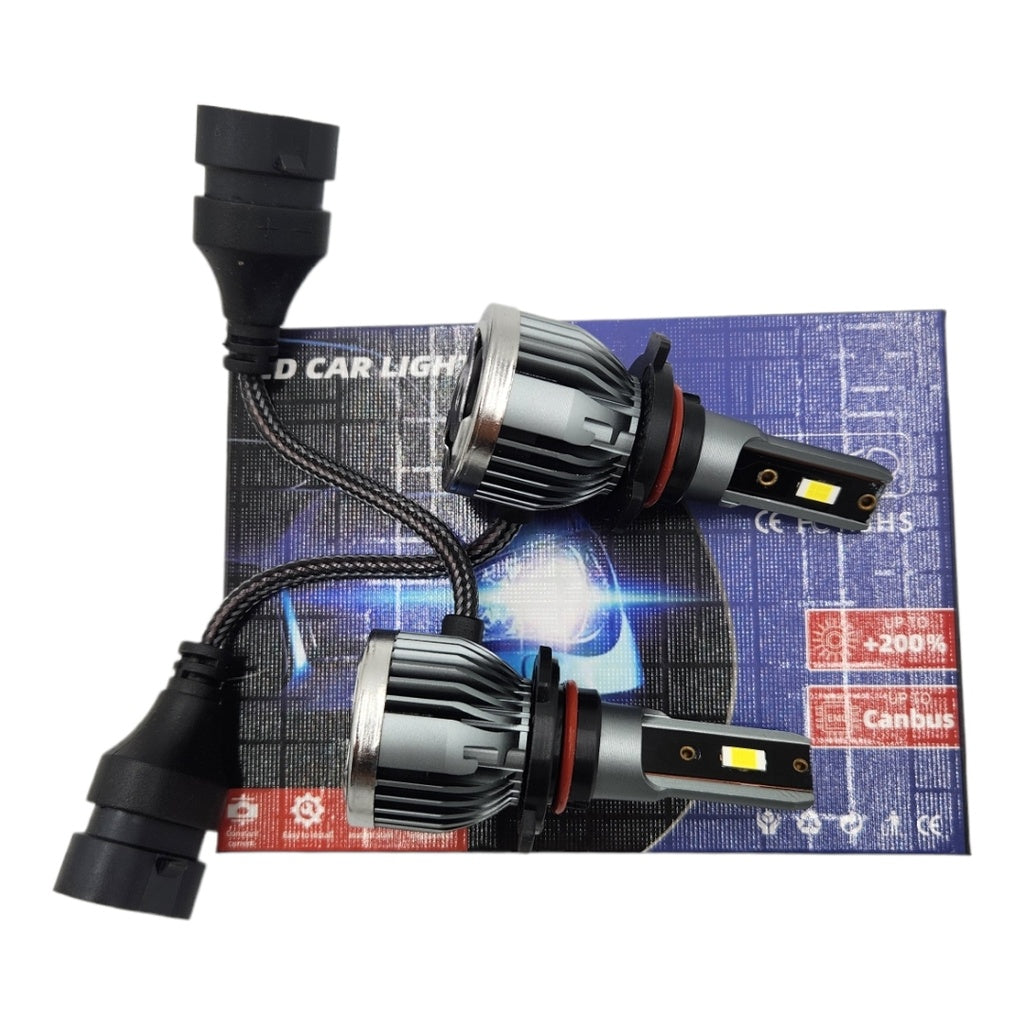 LUCES LED F2S 9005 6000K  80W 8.000 LUMENS