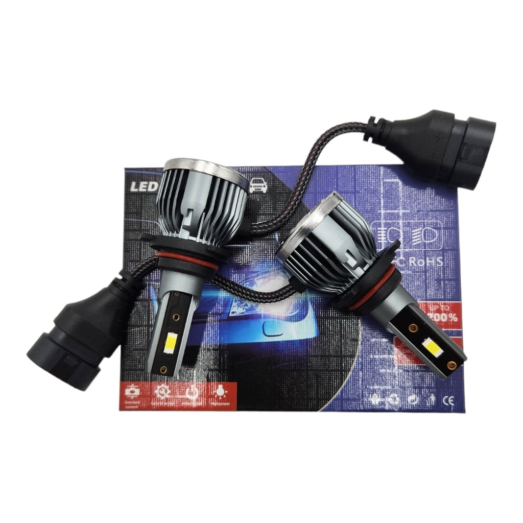 LUCES LED F2S 9006 6000K  80W 8.000 LUMENS