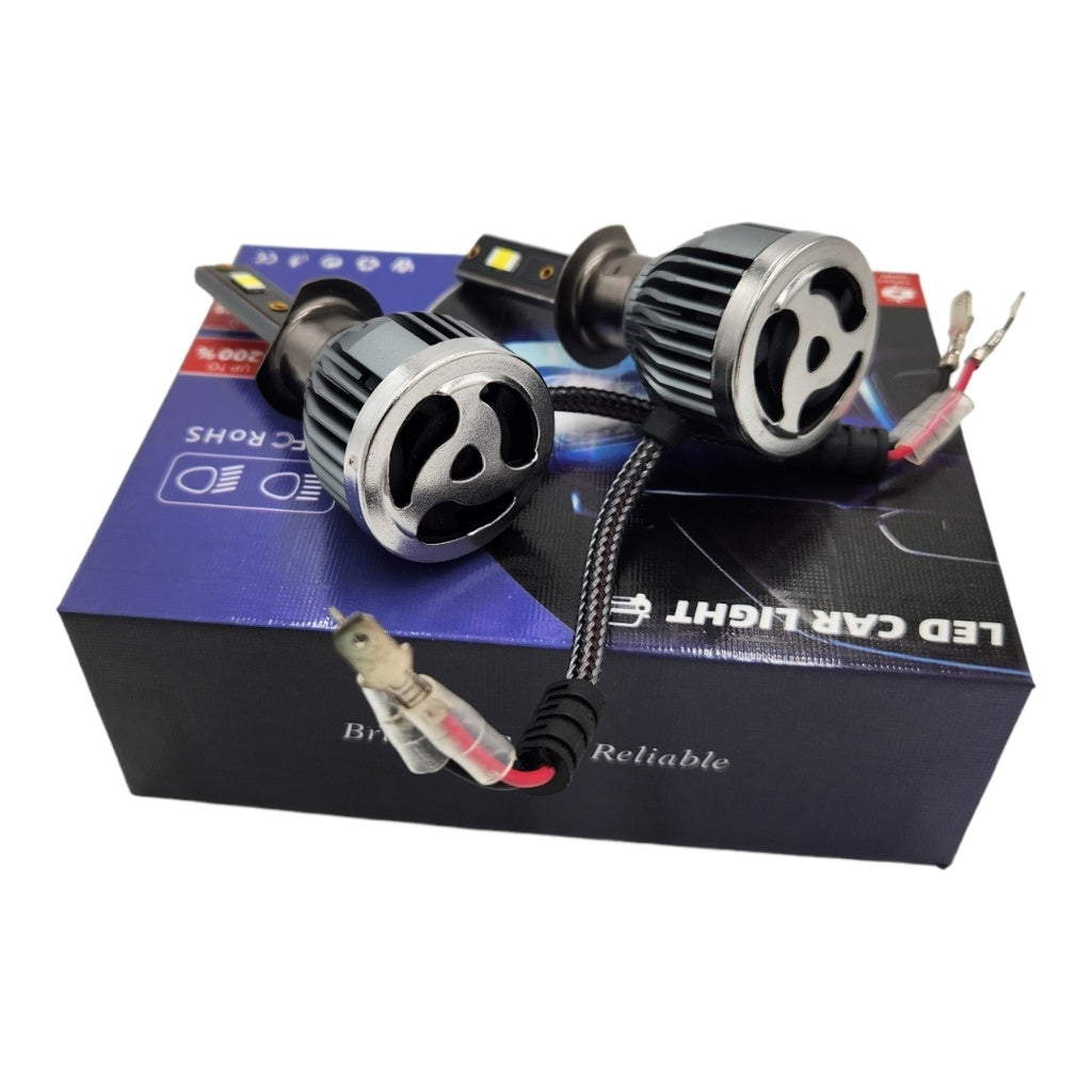 LUCES LED F2S H1 6000K  80W 8.000 LUMENS