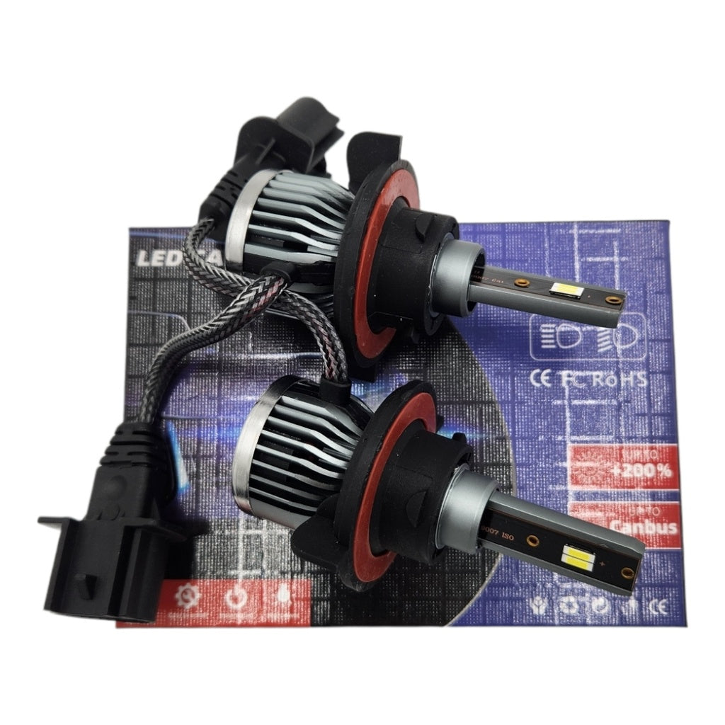 LUCES LED F2S H13 ALTA/BAJA 6000K  80W 8.000 LUMENS