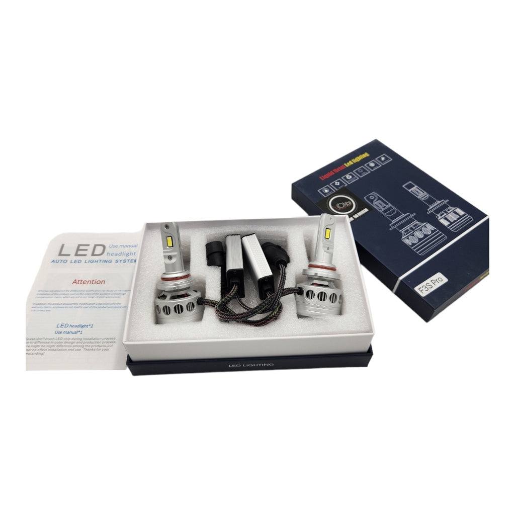 LUCES LED F3S PRO 9005 6000K 300W 50.000 LUMENS