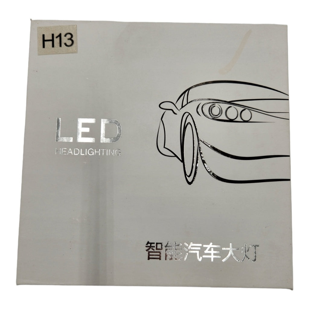 LUCES LED MI2 CHIP CSP H13 6000K 7600 LUMENS