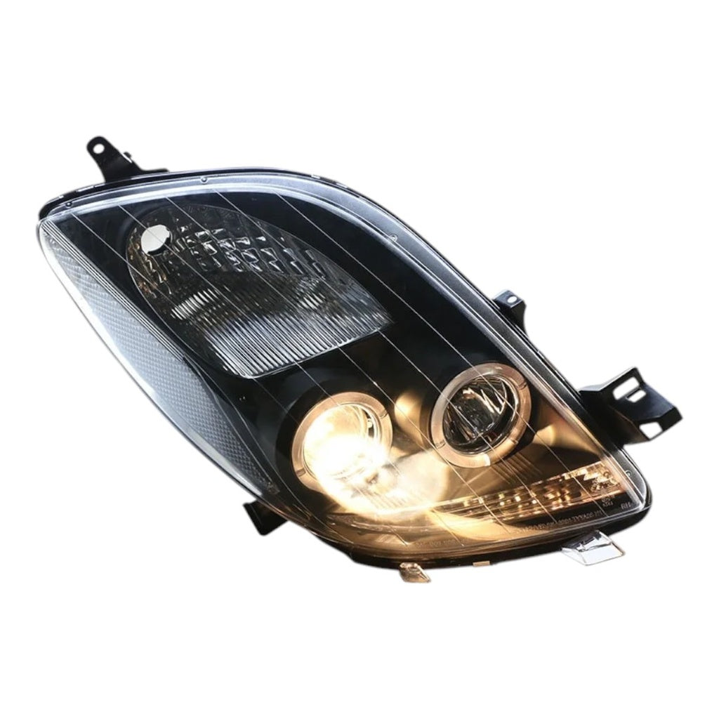 FARO PROYECTOR OJO DE ANGEL SET NEGRO YARIS SPORT 06-09