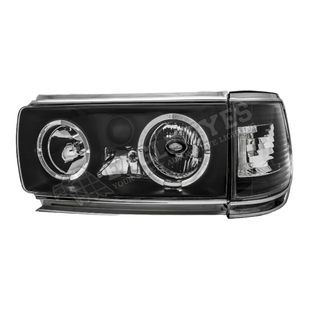 FARO OJO DE ANGEL C/COCUYO NEGRO SET BURBUJA